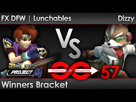 IaB! 57 PM - FX DFW | Lunchables (Roy, Marth) vs Dizzy (Fox) - Winners Bracket