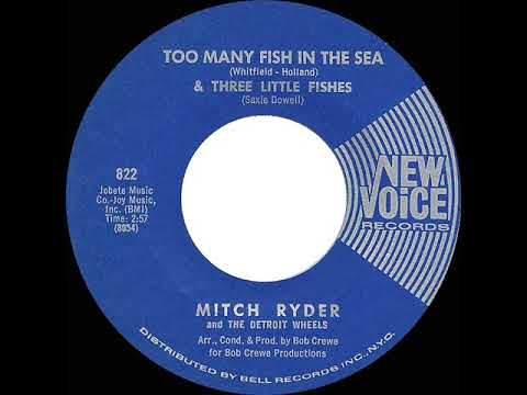 1967 HITS ARCHIVE: Too Many Fish In The Sea & Three Little Fishes - Mitch Ryder (mono 45)