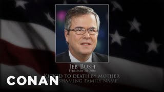 Conan Remembers The 2016 Presidential Candidates  - CONAN on TBS