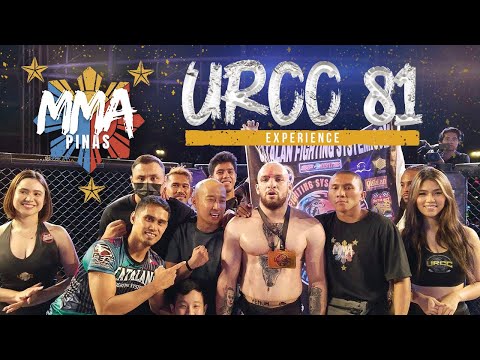 URCC 81 Experience | MMA Pinas with @marianojones1996 ​