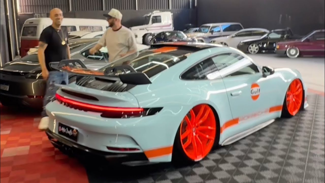 MONTOU A PORSCHE TUDO QUE DÁ SÓ PRA FICAR OLHANDO