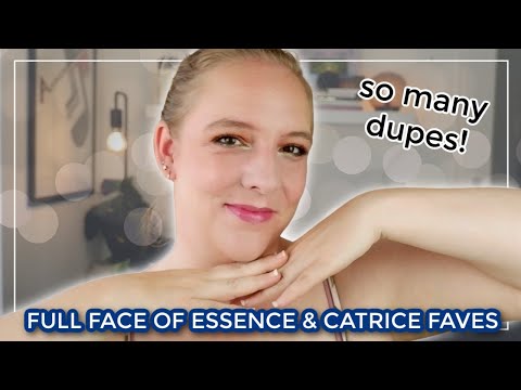 FULL FACE OF ESSENCE & CATRICE FAVES // Using my favorite Essence & Catrice makeup (fair skin)