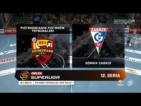 12. seria Piotrkowianin Piotrków Trybunalski - Górnik Zabrze SKRÓT