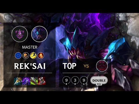 Rek'Sai Top vs Ornn - EUW Master Patch 10.25b