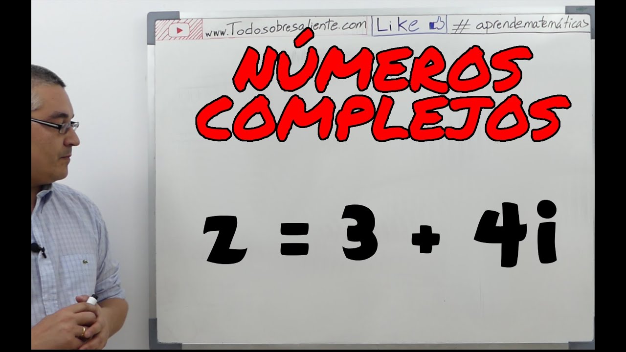 Números complejos, introducción. Aprende matemáticas.