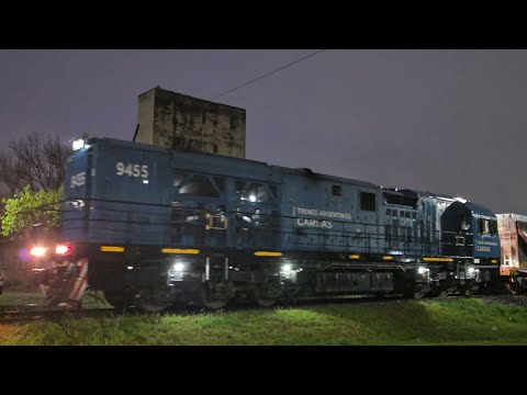[4K] Tren de tolvas graneras de NCA con destino a General Deheza pasando por Marcos Juárez!!!!!!