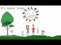 How's The Weather? Song and Cartoon for Kids
