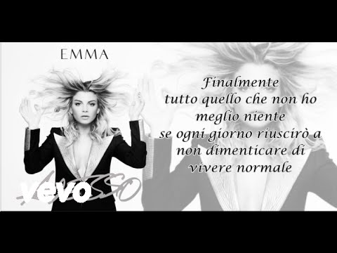 Video per il significato della canzone Finalmente di Emma Marrone