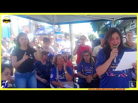 Tv Eduvcativa Coletivo de Mulheres Marília S.P Toda a Sociedade contra Feminicídio Patricia Butignol