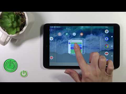 How to Add Widgets to Home Screen of Nokia T10 - Remove any Home Screen Gadgets