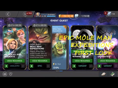 MCOC Epic Mole Man Expeditions First Look