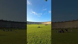 Step into the Bridgerton world in Bath, England 🇬🇧👑🌸🎩💃 #bridgerton #bath #england #travel