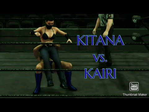 Kitana vs. Kairi Sane in an Empty Arena Match WWE 2K20 Instant Classic 5☆