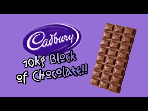 MASSIVE 10kg Block of Cadbury Chocolate Opening!!!