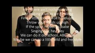 LADY ANTEBELLUM - FREESTYLE (2014) Lyrics video