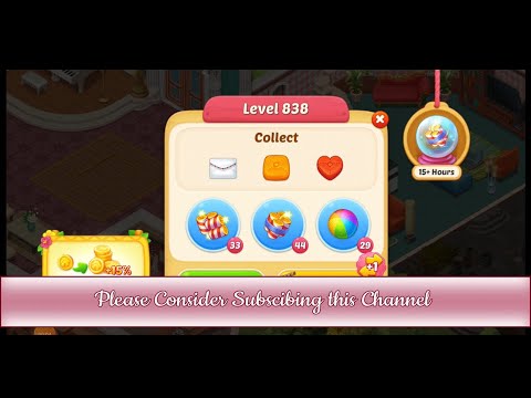 Matchington Mansion Level 838 / iOS/ Android