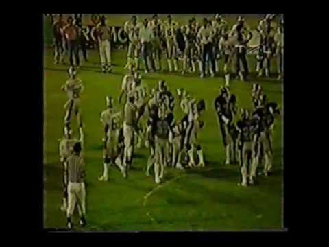 1987, VII SB: Frogs Legnano - Seamen MI 27-24 (pt 2/7).wmv