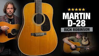 Video thumbnail for Martin D-28 Rich Robinson Review by Acoustic Letter