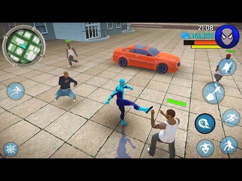 Power Spider 2 : Parody Game (Power Spider Stop The Robbery) Spider Trap Thief - Android Gameplay HD
