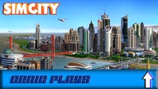 preview picture of video 'Craig Plays Sim City ep1 TERRIBLE ROADS'