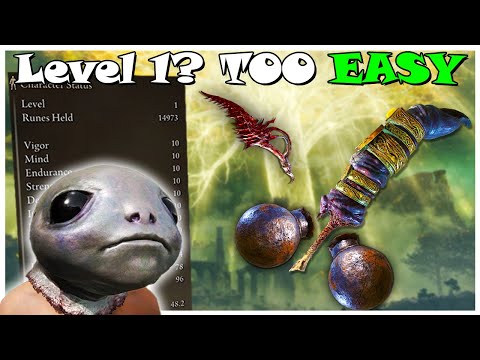 Elden Ring at Level 1 is actually EASY!