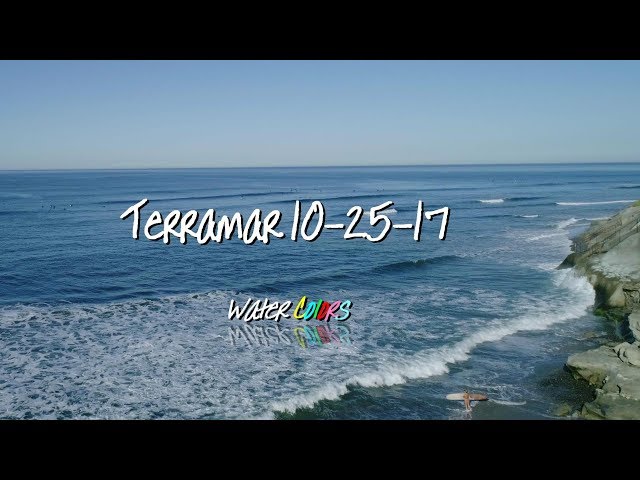 Surfing Terramar 10-25-17 Water Colors