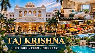 Taj Krishna Hyderabad Hotel Tour | Deluxe King Room, Breakfast & Pool