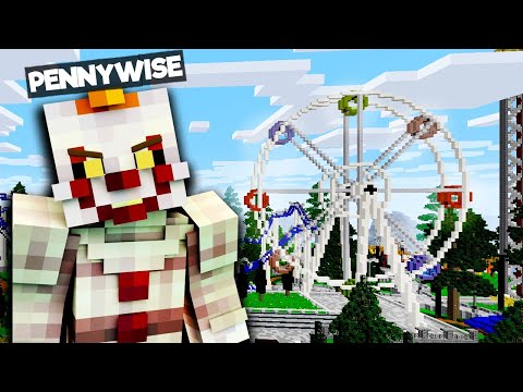 LOGGY FOUND PENNYWISE In FUNLAND | MINECRAFT RP PART 4