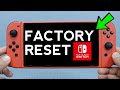 How to Factory Reset / Wipe / Erase Nintendo Switch before Selling