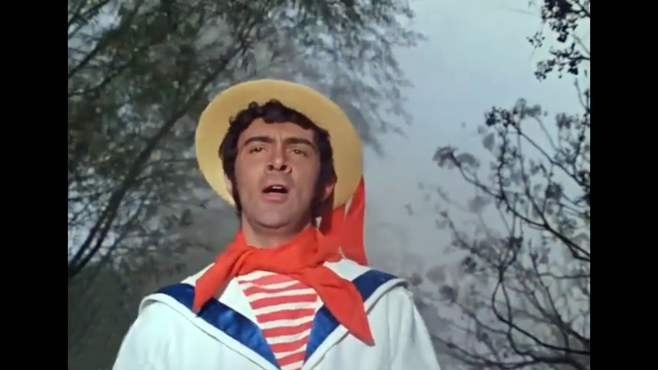 Муслим Магомаев в фильме "Поёт Муслим Магомаев".  1971 г. Фрагменты, представленные ГТРФ.