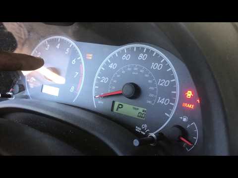 2009 Toyota Corolla Maintenance Required Light Clear, Solved