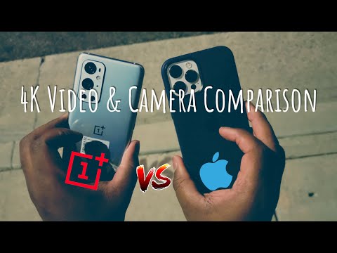 OnePlus 9 Pro vs iPhone 12 Pro Max - 4K Video, Extreme Low Light, and Camera Comparison
