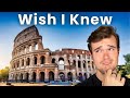 18 Tips I Wish I Knew Before Visiting Rome, Italy