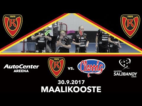 Naisten Liiga: Koovee-Classic, 30.9.2017, Maalikooste