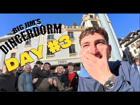 DINGERDORM: DAY 3 – MONT BLANC to LLORET DE MAR!