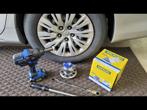 🛠️🛠️🛠️ How to Change Toyota Camry Rear Wheel Bearing! (2012 - 2015)