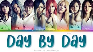 T-ARA (티아라) Day By Day Color Coded Lyrics (Han/Rom/Eng)