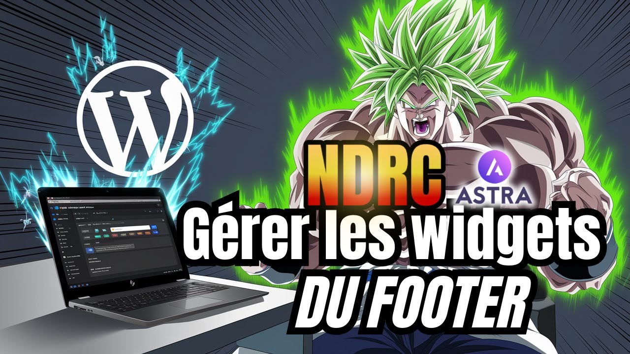 G&eacute;rer les widgets en pied de page et en colonne lat&eacute;rale de blog