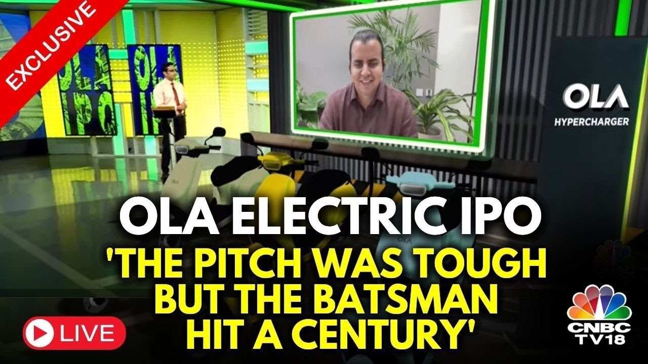 Bhavish Aggarwal On Ola Electric IPO Listing, Growth & More | EXCLUSIVE