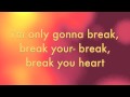 Break Your Heart Taio Cruz w/ lyrics and download ...