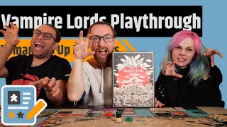 Vampire Lords Gameplay - Romania Is Up For Grabs...And The Vampires Are Out!