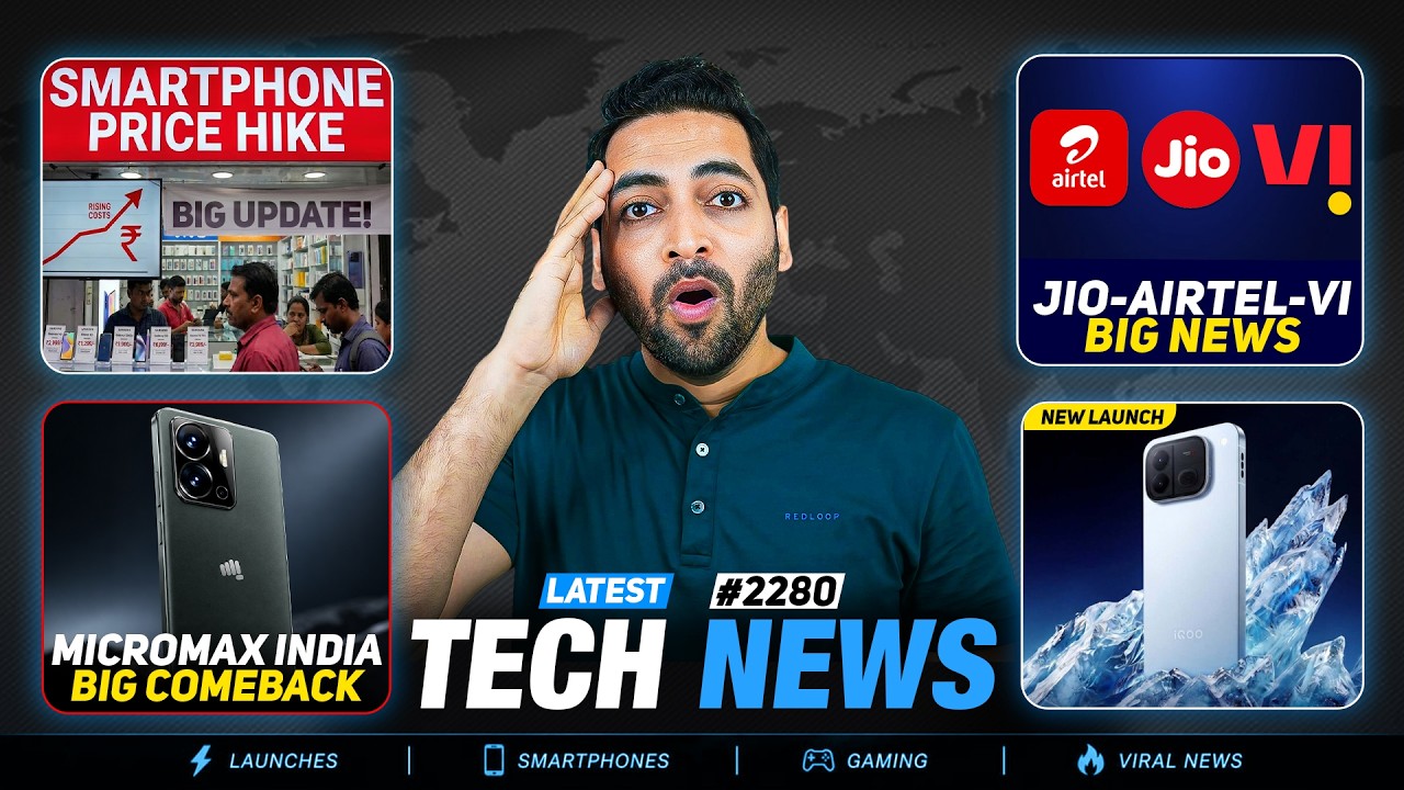 Price Hike BIG Update🥲,Jio-Airtel-Vi Big News,Micromax Comeback😎,iQOO16R India,WhatsApp Don'tReply