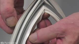 GE Refrigerator Repair: How to Replace the Fresh Food Door Gasket