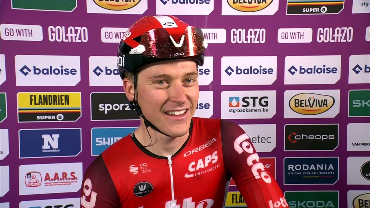 Baloise Belgium Tour 2025 | Stage 4 | Interview Jenno Berckmoes
