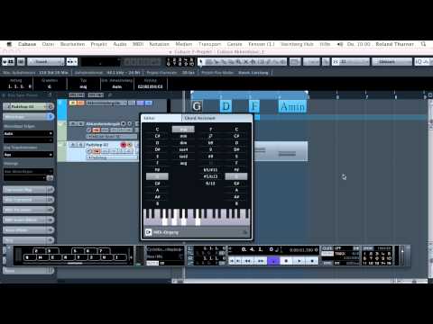 20.37 Cubase - The Chord Track