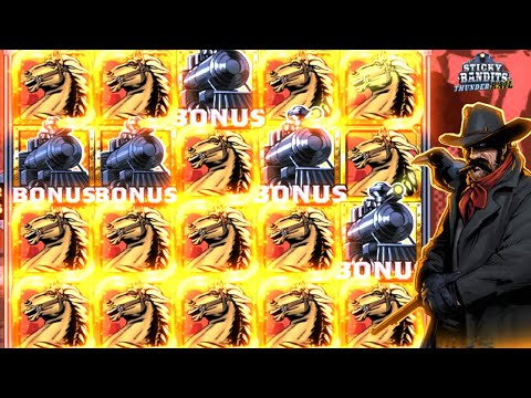 Sticky Bandits Thunder Rail Slot Showing Some Potential | Jackpot Wins