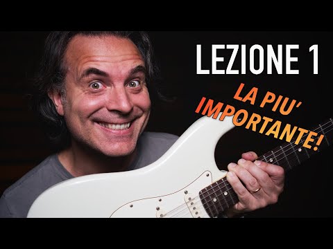La Tua Prima Lezione di Chitarra Elettrica - Tutorial Chitarra Principianti