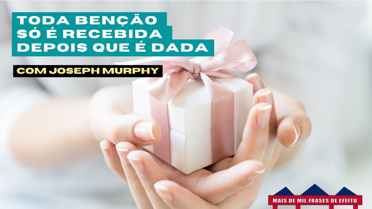 COMO LIBERAR E RECEBER do universo aquilo que você já espera há muito tempo - Joseph Murphy