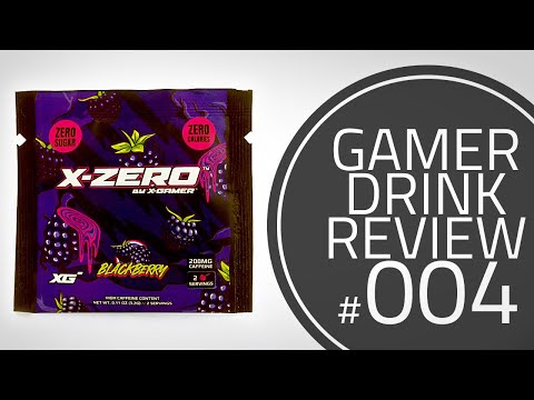 Gamer Drink Review #4: X-ZERO - BLACKBERRY