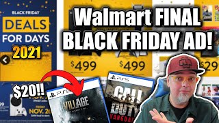 Black Friday 2021 FINAL Walmart Ad! All The Gaming Deals & More!